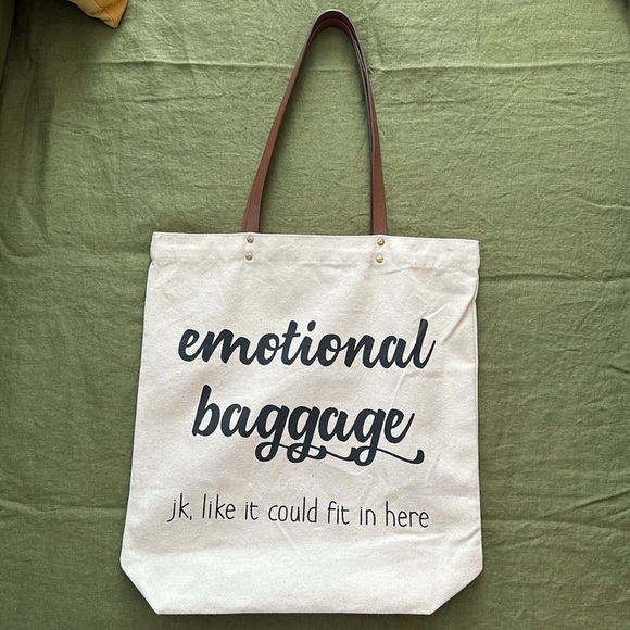 Emotional Baggage Tote/Shoulder Bag - Picture 3 of 6